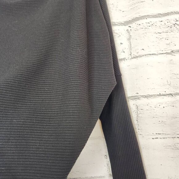 Vici Tyche Knit Boat Neck Dolman Sleeve Pullover Sweater Black Size Medium - Picture 5 of 12